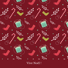 Vive No&euml;l avec motifs festifs color&eacute;s